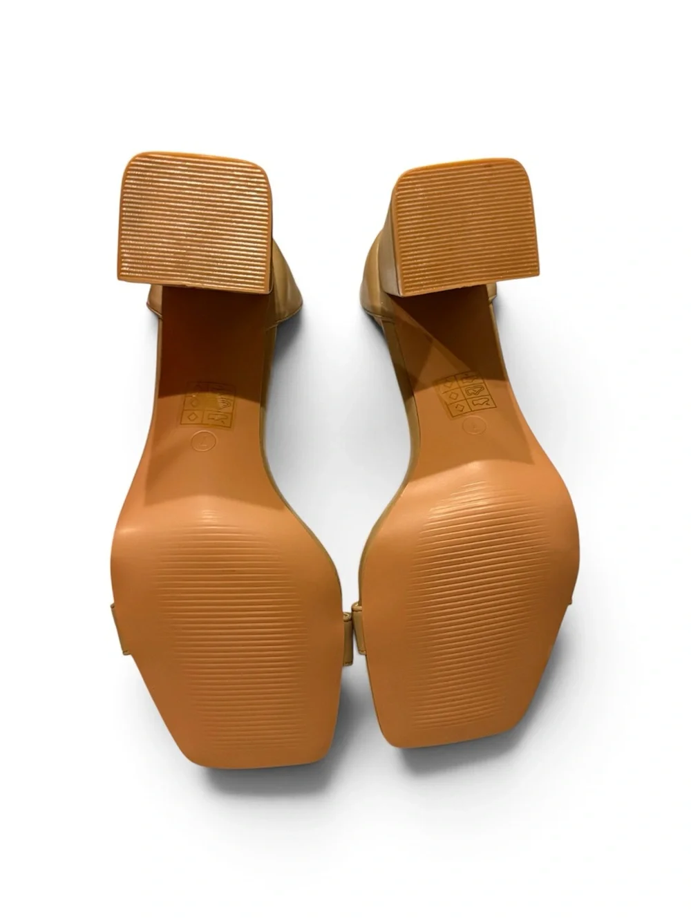 ✨New Vigilia Nude Strappy Heels Platforms Shoes